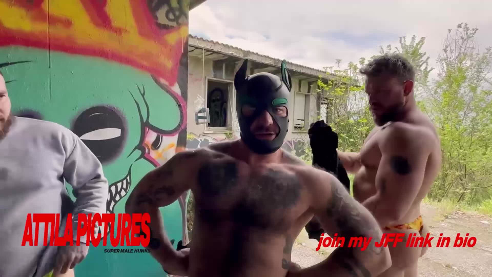 BONUS-BTS-Outdoor Fetish 3Way